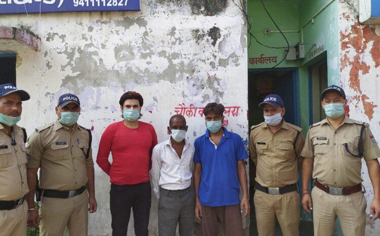  पुलिस चौकी खड़खड़ी, कोतवाली नगर हरिद्वार पुलिस द्वारा किया गया तीन वारंटियों को गिरफ्तार