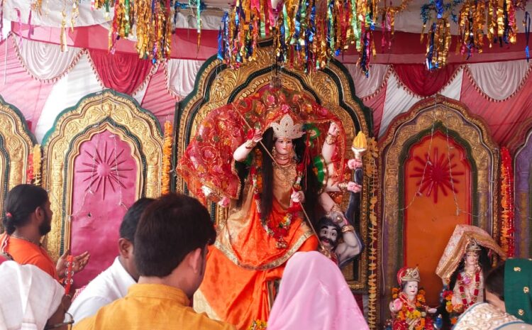  सिडकुल में दुर्गा पूजा की धूम, पूर्वांचल समाज ने किया दुर्गा पूजा का आयोजन