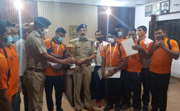  उत्तराखंड पुलिस प्रतियोगिता में हरिद्वार स्पोर्ट्स पुलिस टीम 04 स्वर्ण व 02 रजत पदक के साथ रही द्वितीय स्थान पर