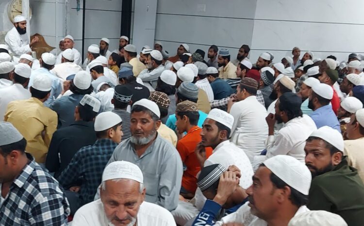  रमजान के 27 वें रोजे पर मस्जिदों में हुआ कलाम पाक मुकम्मल,मांगी गई खैरों बरकत की दुआएं