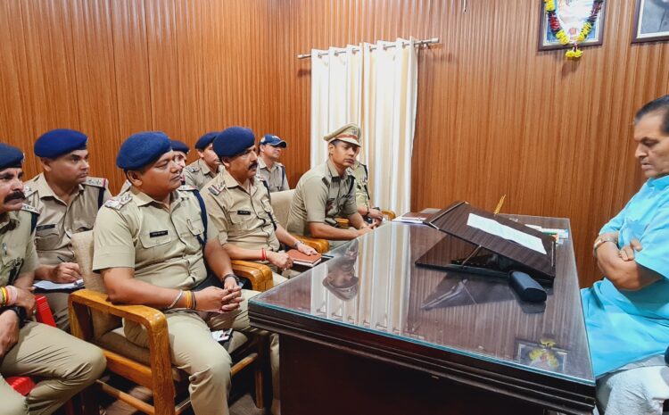  अवैध रूप से मादक पदार्थों की बिक्री होने पर पुलिस होगी जिम्मेदार* डा. अग्रवाल