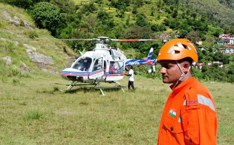 आदि कैलाश मार्ग पर अलग-अलग स्थानों पर फंसे यात्रियों का किया गया सुरक्षित रेस्क्यू